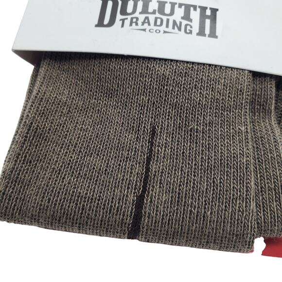 Duluth Trading 7 Year Socks Over the Calf Brown Med 8-9 Lightweight Performance - Picture 5 of 6